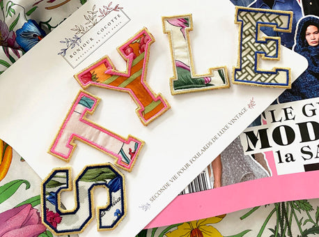 10 idees chic pour customiser ses vêtements avec des patchs en soie