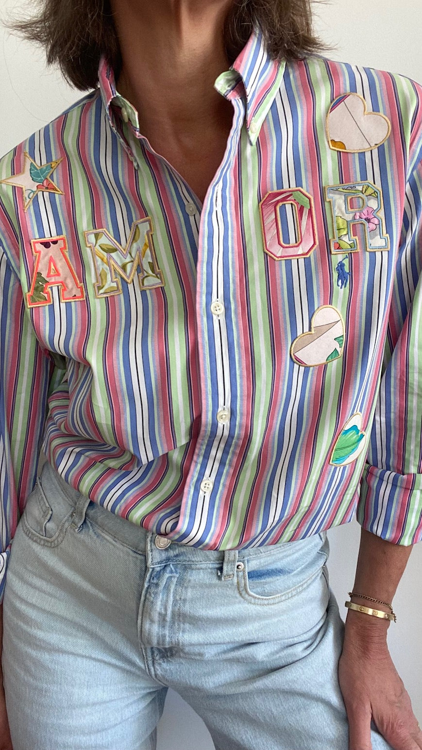 Chemise Ralph Lauren  vintage upcyclée