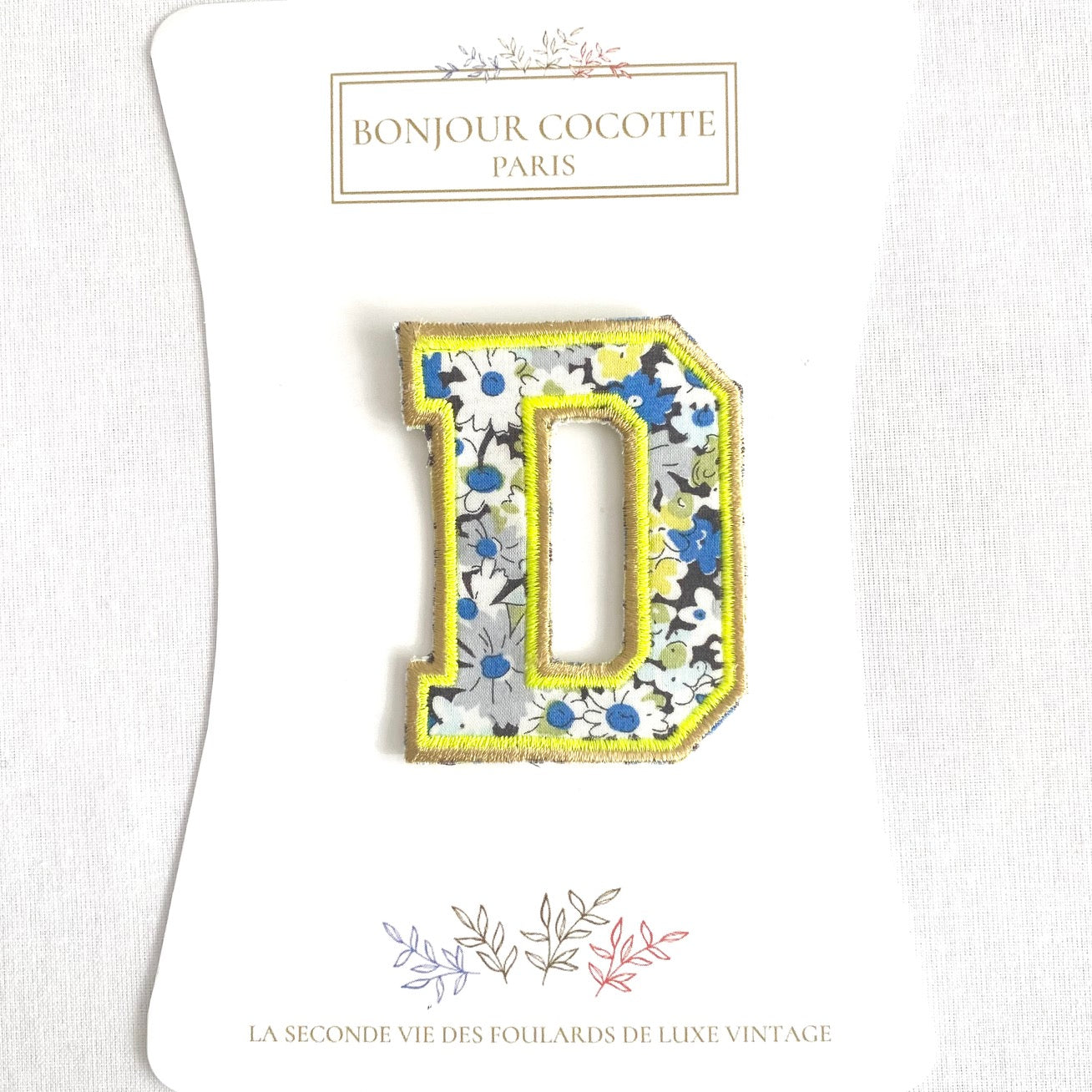 patch thermocollant Liberty bonjour cocotte