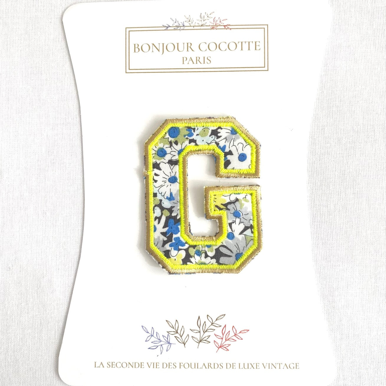 patch thermocollant Liberty bonjour cocotte