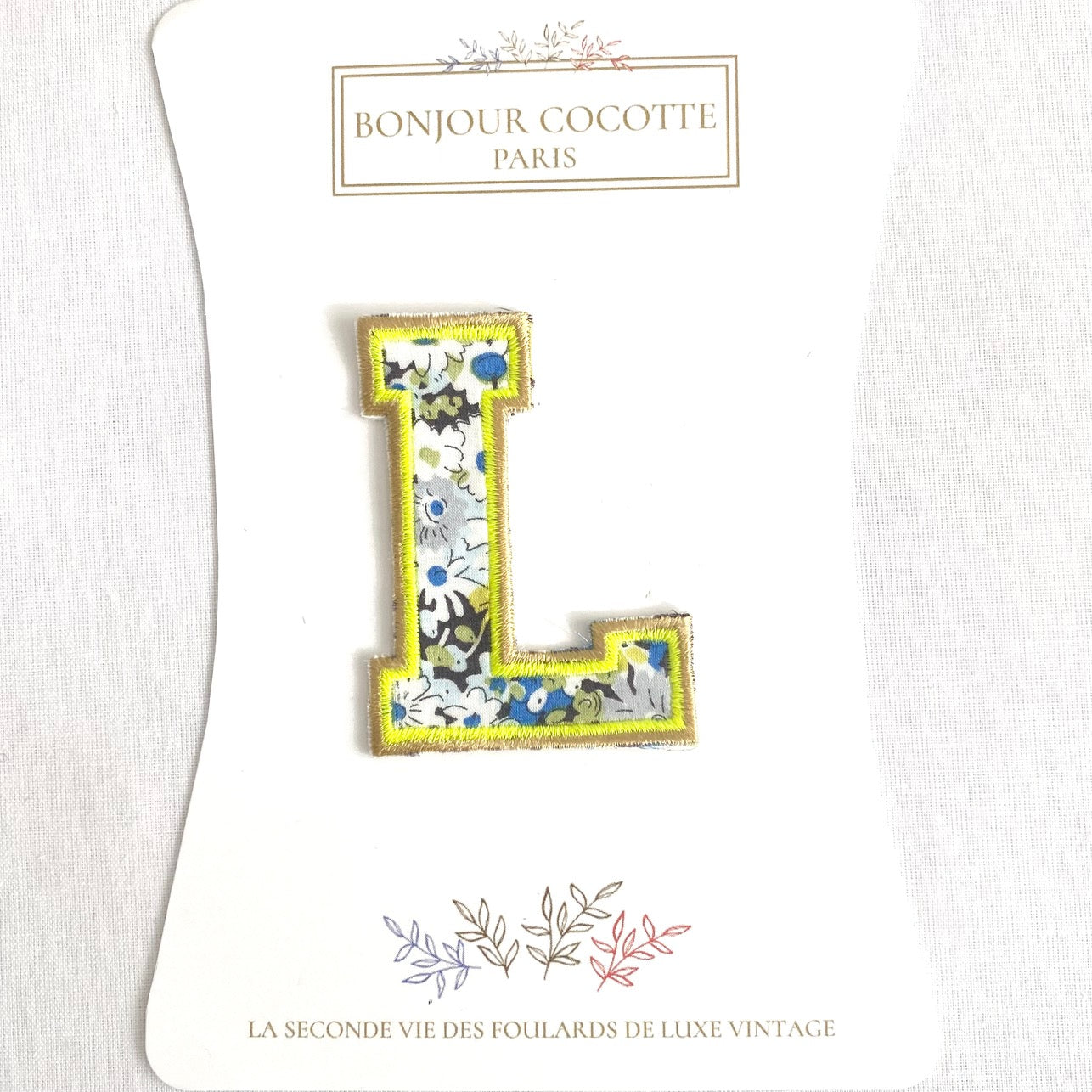 patch thermocollant Liberty bonjour cocotte