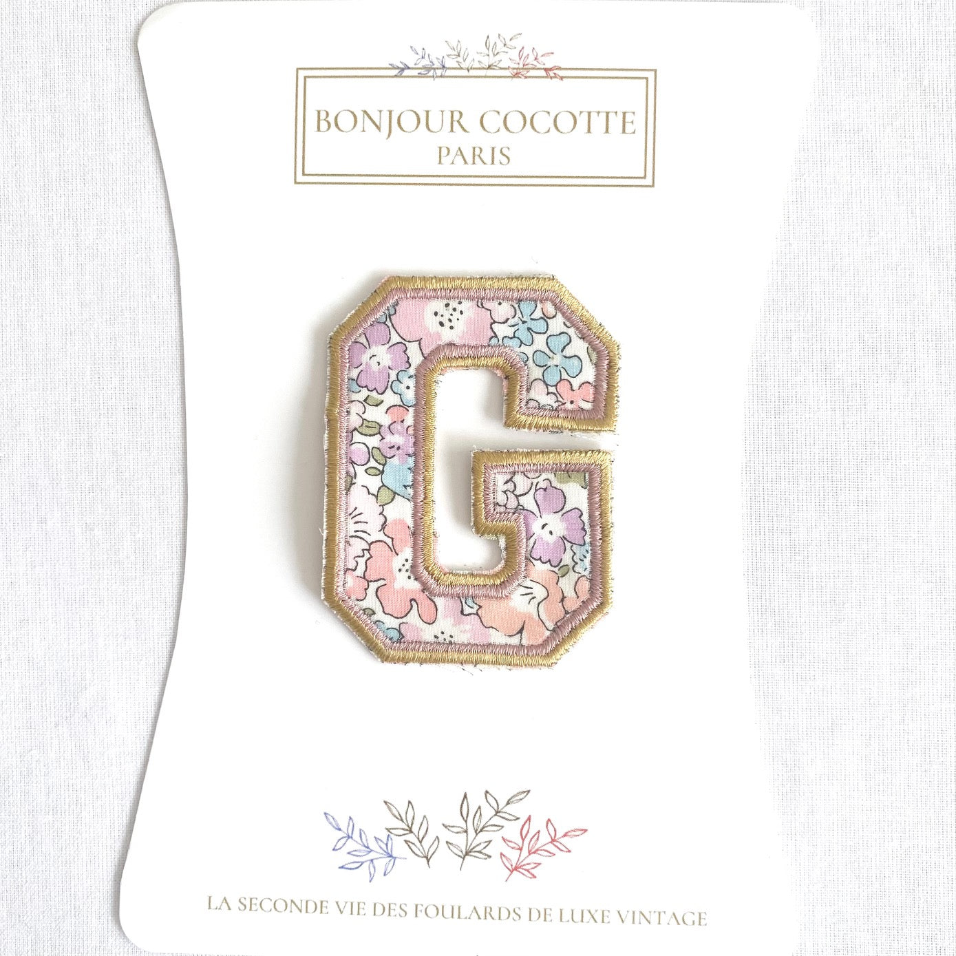 patch thermocollant Liberty bonjour cocotte