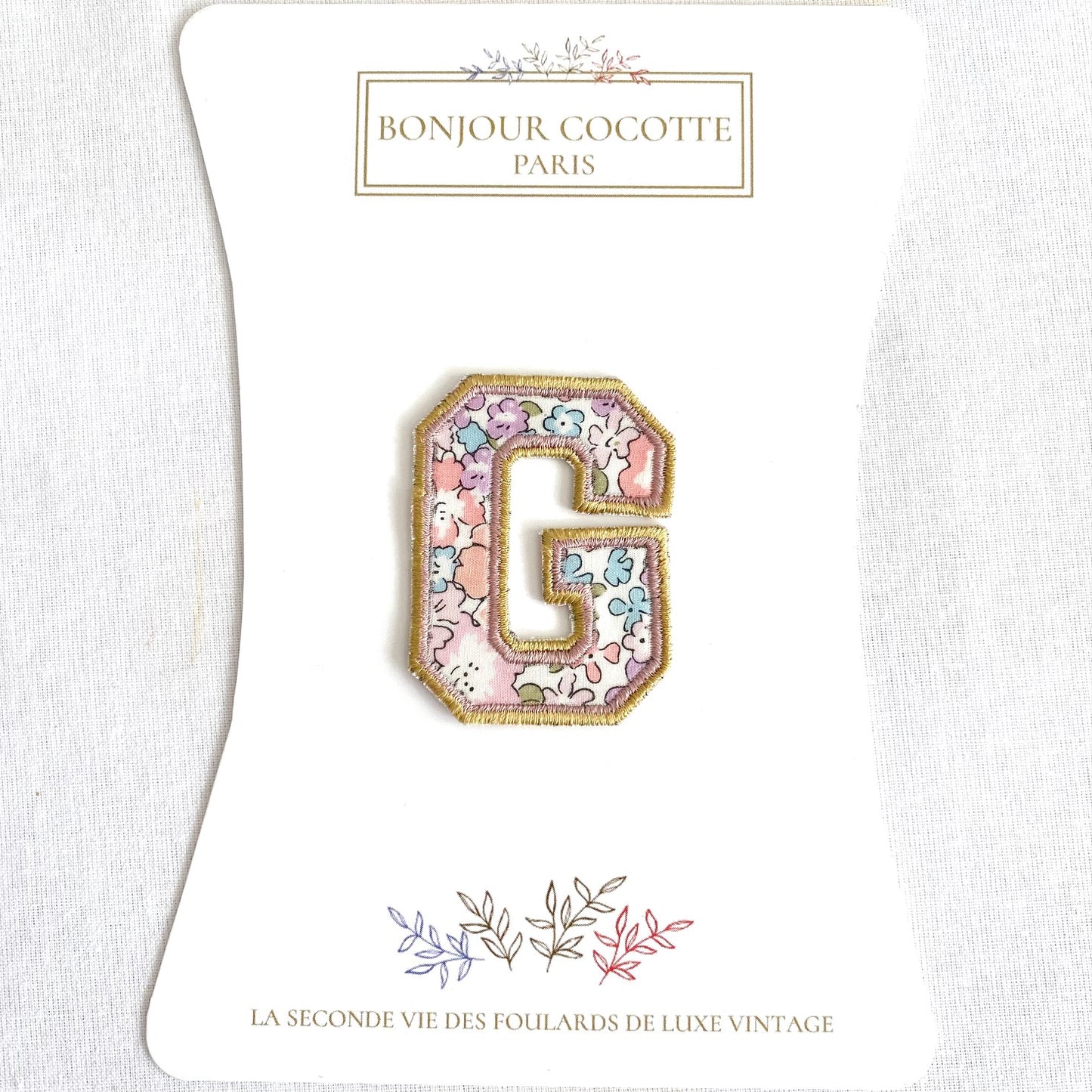 patch thermocollant Liberty bonjour cocotte