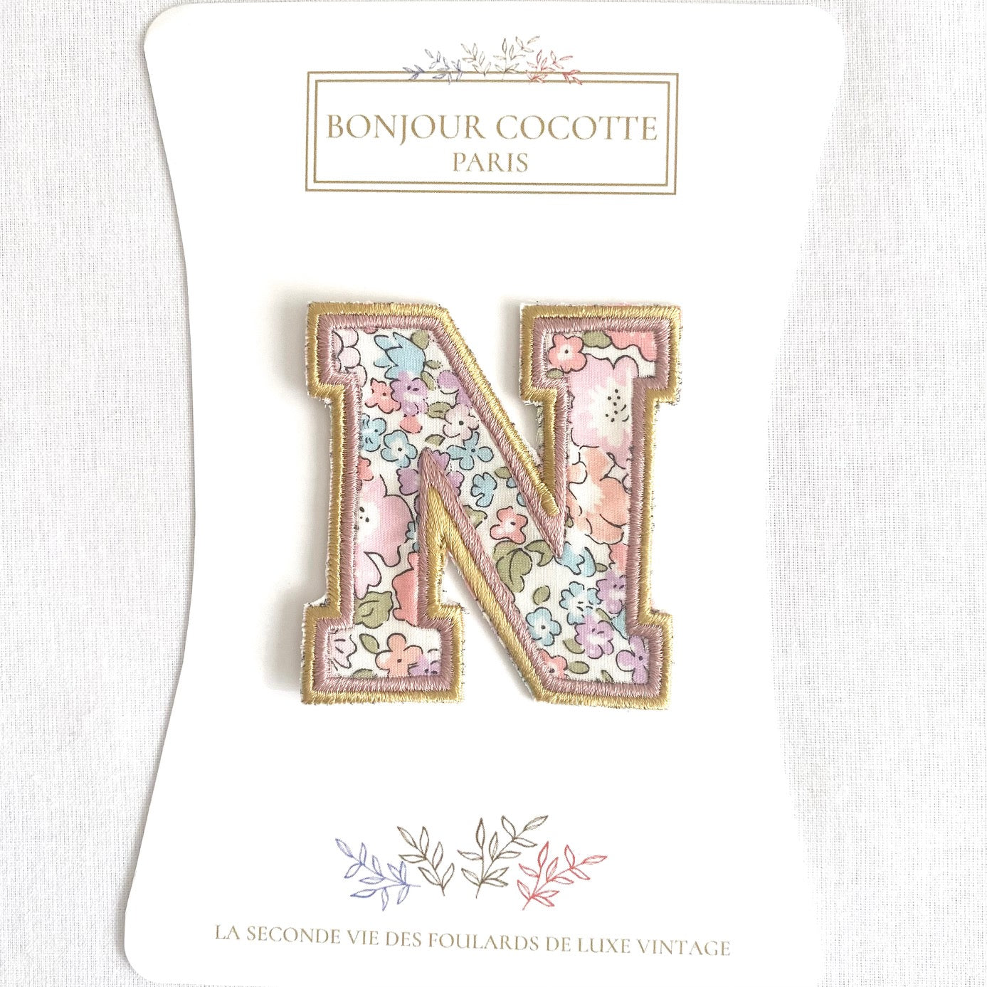 patch thermocollant Liberty bonjour cocotte