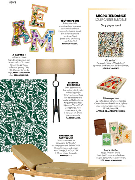 presse Bonjour Cocotte Elle Déco mensuel avril 2024