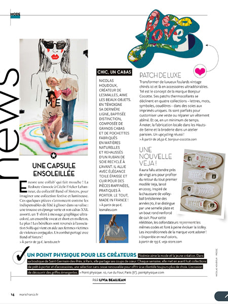 presse Bonjour Cocotte mensuel Marie France mai 2024